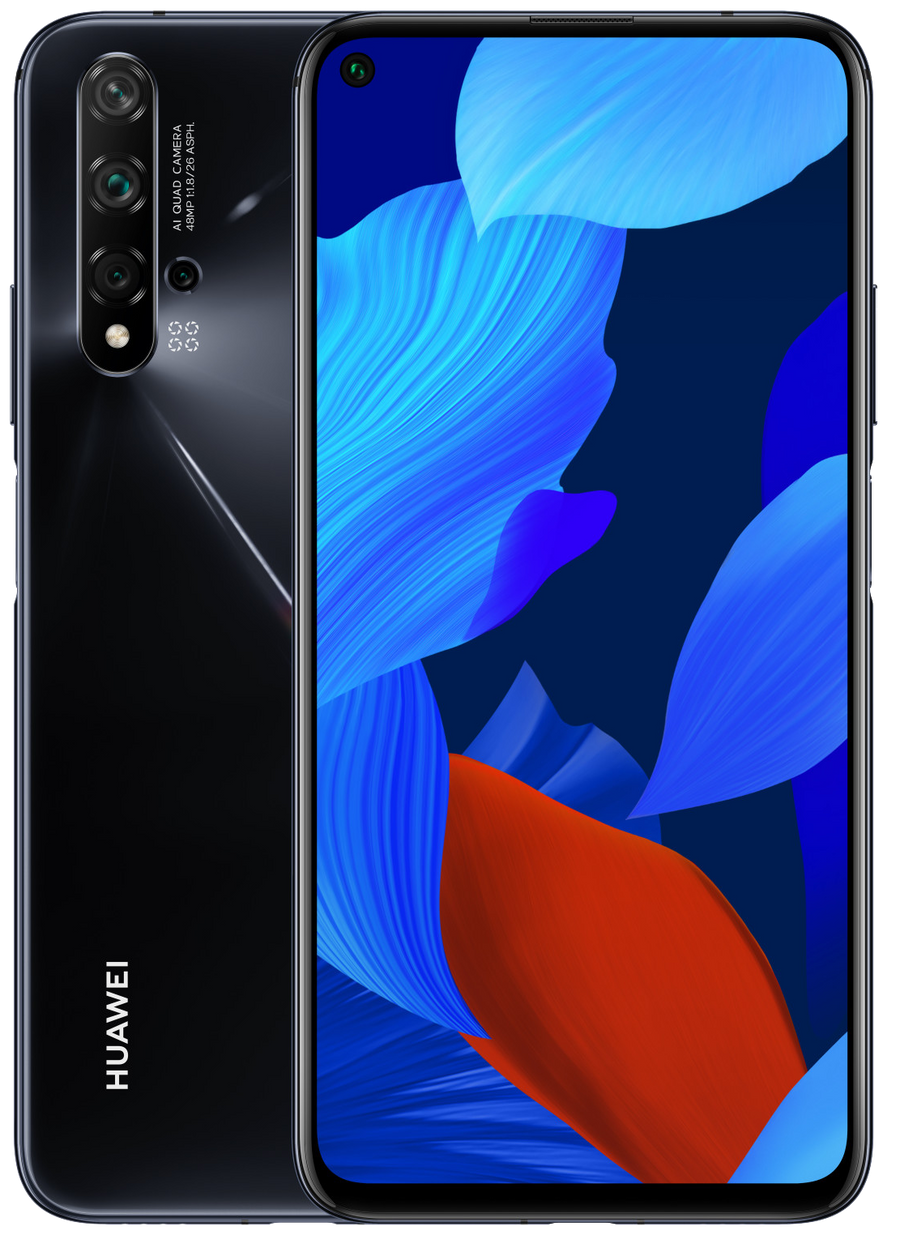 Huawei Nova 5T Dual-SIM 128 GB schwarz - Ohne Vertrag