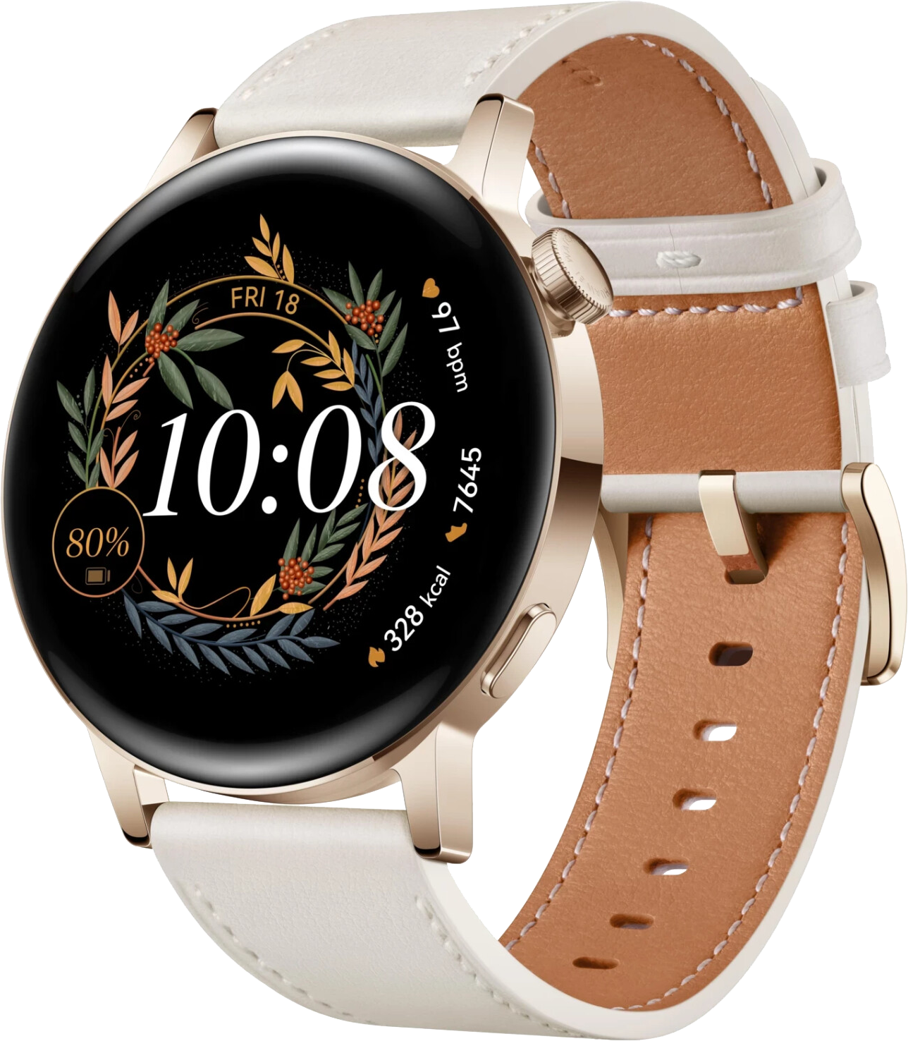 Huawei Watch GT 3 42mm Elegant gold/weiß - Ohne Vertrag