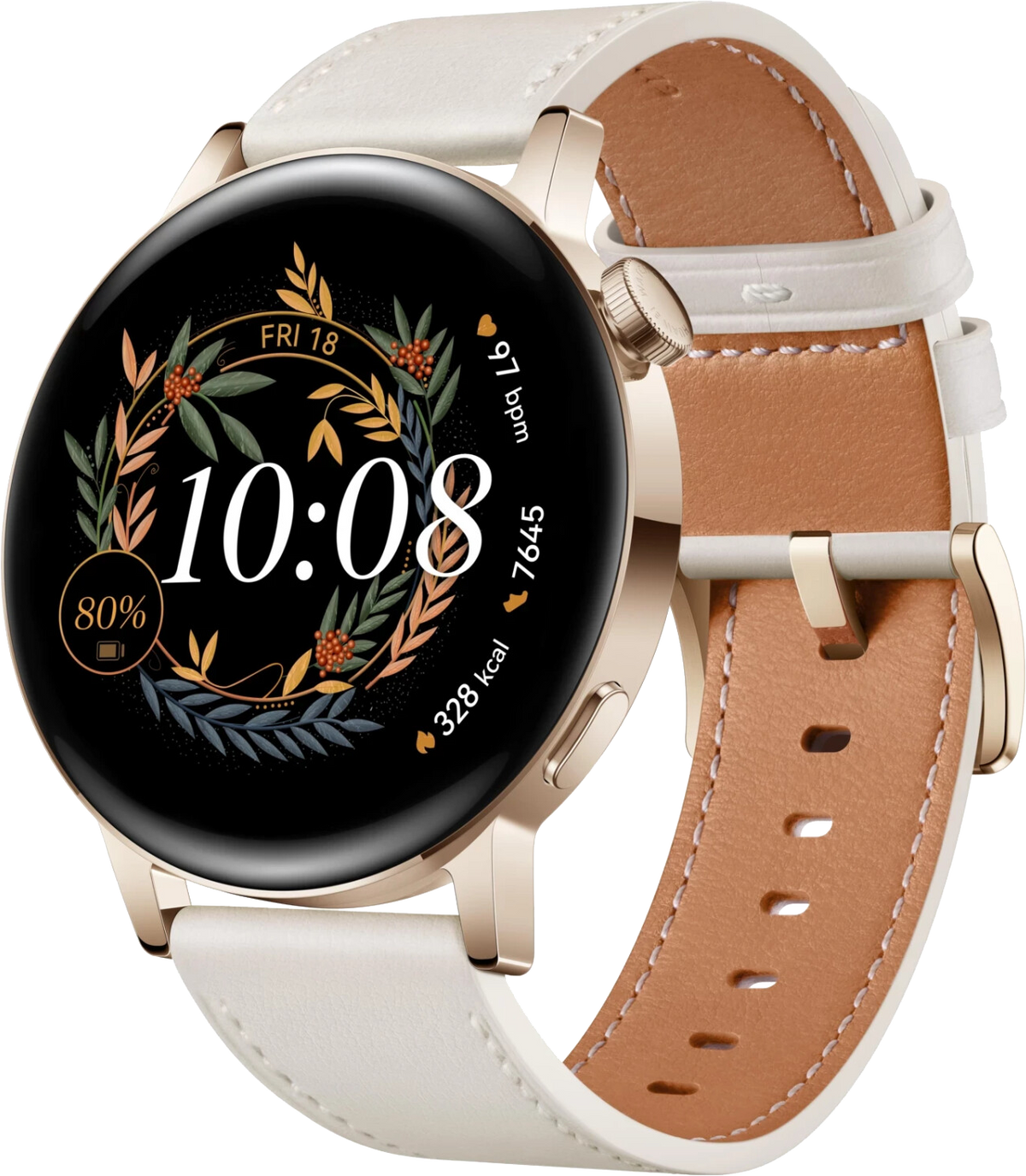 Huawei Watch GT 3 42mm Elegant gold/weiß - Ohne Vertrag