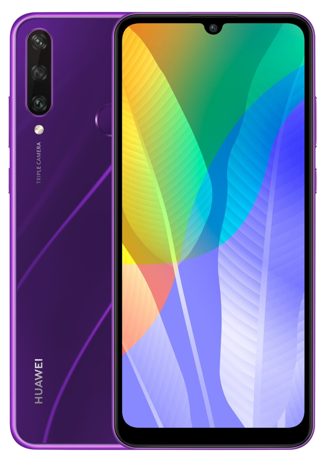 Huawei Y6p Dual-SIM lila - Ohne Vertrag