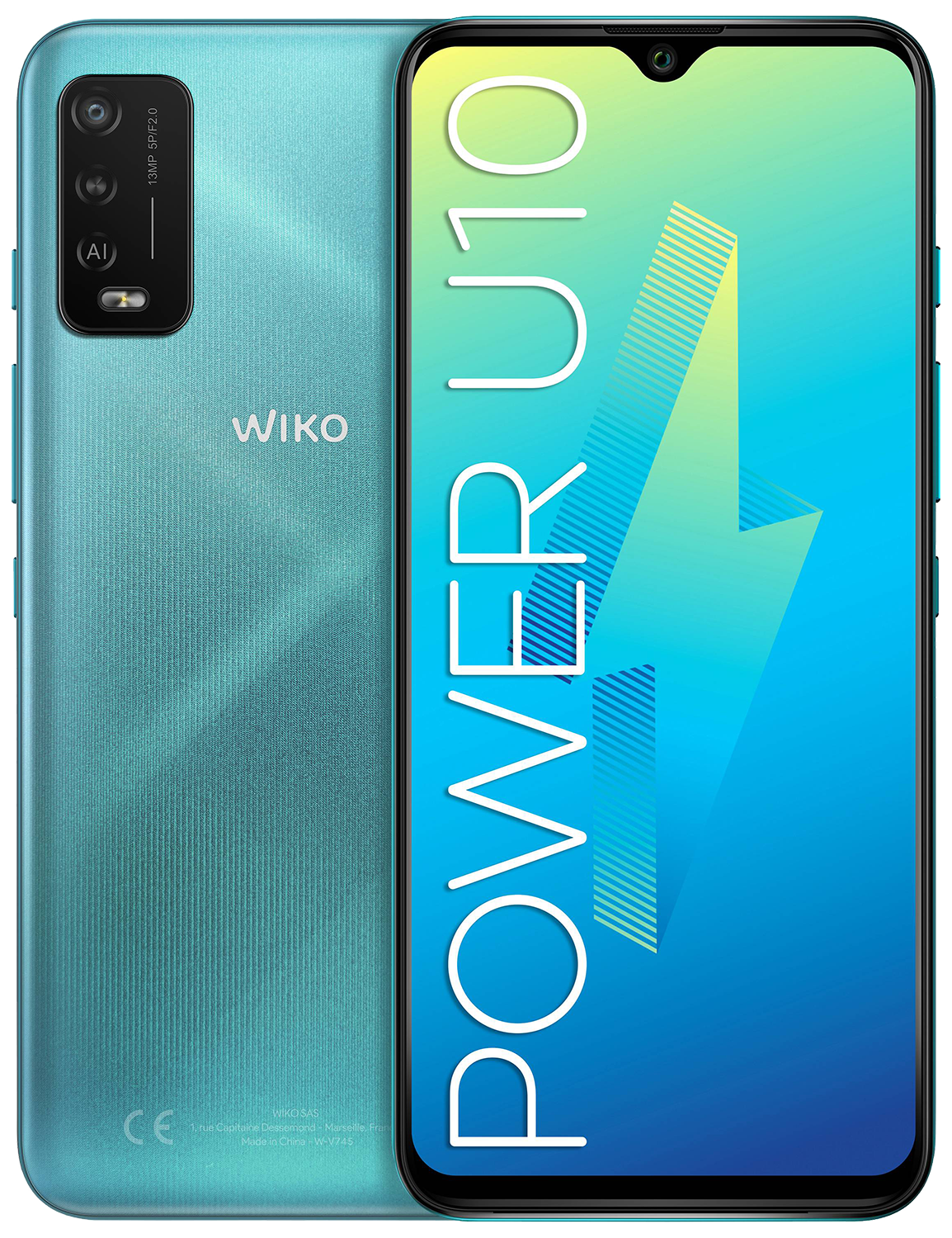 Wiko Power U10 Dual-SIM türkis - Onhe Vertrag