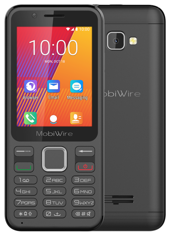 MobiWire Oneida Lite schwarz - Ohne Vertrag