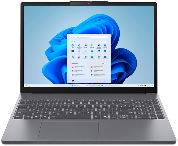 Lenovo IdeaPad Slim 3 15ARP10 15" 2026 WUXGA Ryzen 5 150 8 GB / 256 GB SSD W11H 83K70110GE QWERTZ Grau - Ohne Vertrag
