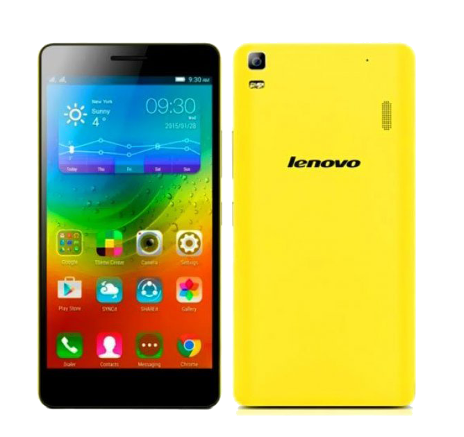 Lenovo K3 Note 16 GB gelb - Onhe Vertrag