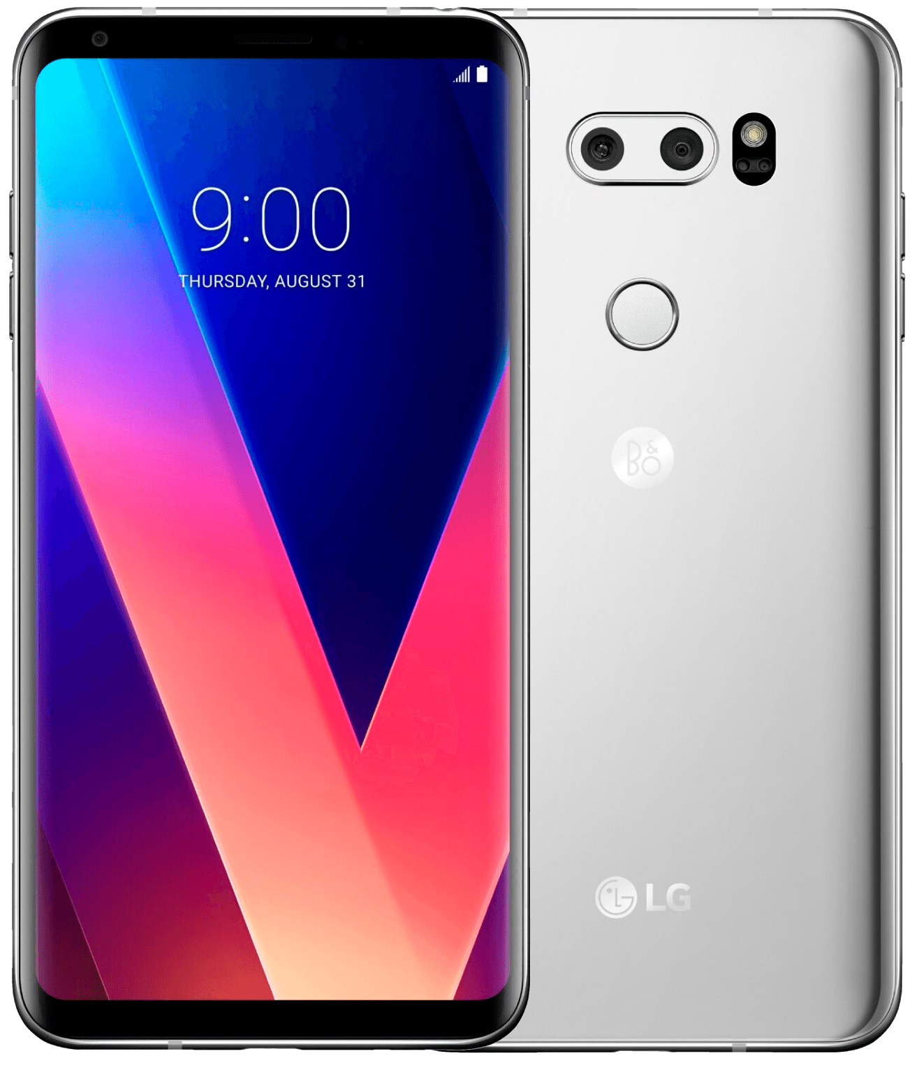 LG V30 silber - Ohne Vertrag