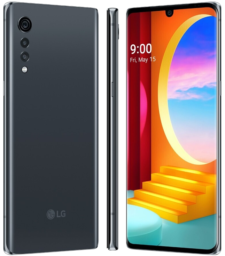 LG Velvet 5G Single-SIM grau - Ohne Vertrag