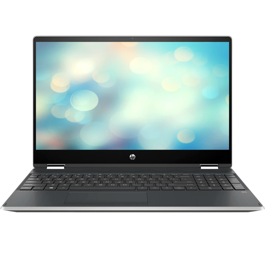 HP Pavilion x360 15.6" 2019 i5-10210U 8 GB / 256 GB SSD W10H 15-dq1001ng QWERTZ silber - Ohne Vertrag