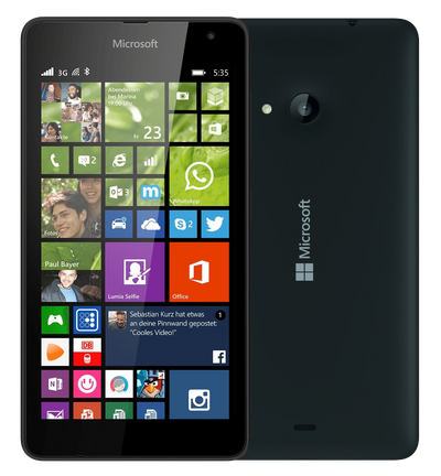 Lumia 535 differential tax