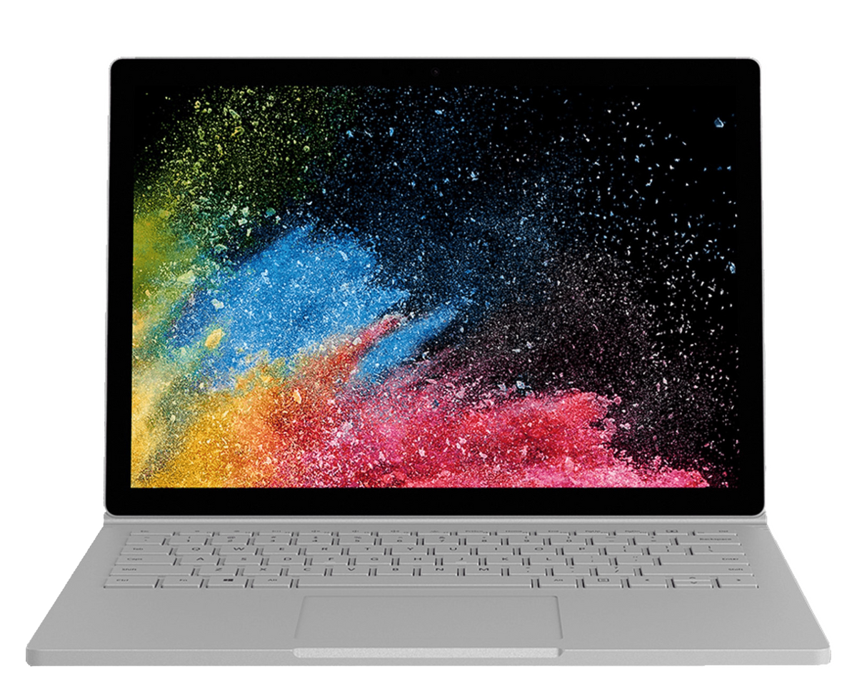 Microsoft Laptop Surface Book 2 13.5" 2017 i7-8650U 8/256GB SSD W10Pro HN400004 silber - Ohne Vertrag
