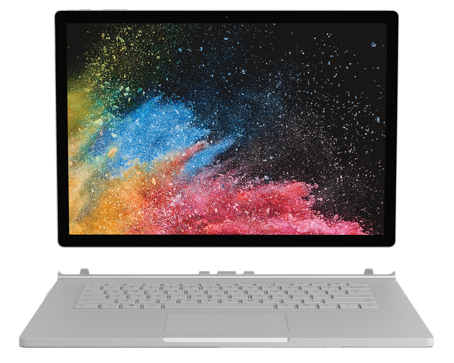 Microsoft Surface Book 2 15" 2017 i7-8650U 16 GB / 1 TB W10Pro FVH-00004 QWERTZ silber - Ohne Vertrag
