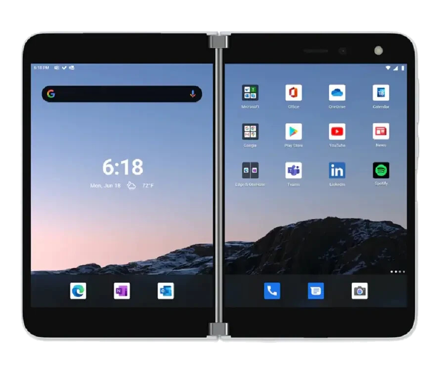 Microsoft Surface Duo LTE weiß - Ohne Vertrag