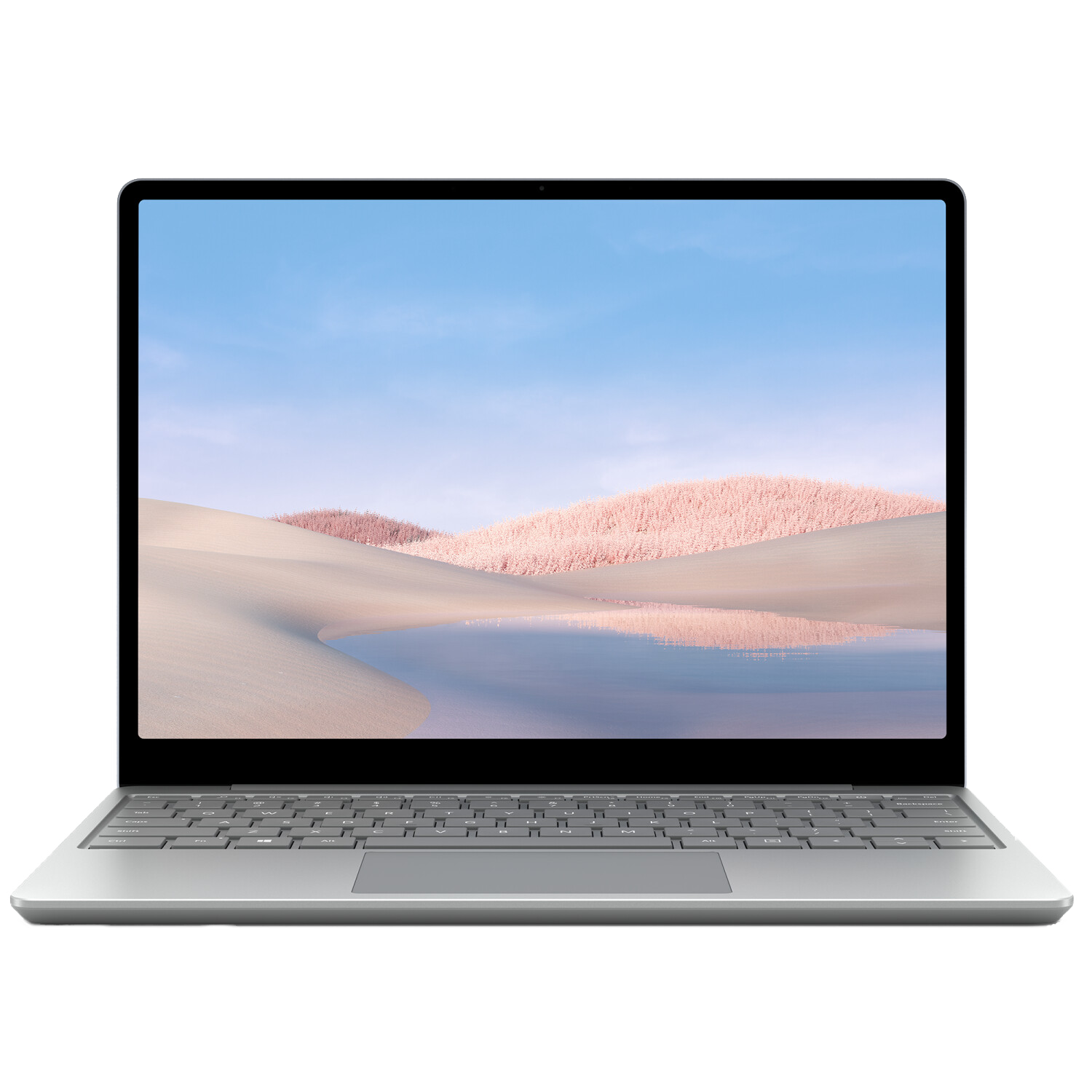 Microsoft Surface Laptop Go 12.4" 2020 Core i5 8/128 GB SSD W10H ‎THH-00009 QWERTY silber - Ohne Vertrag