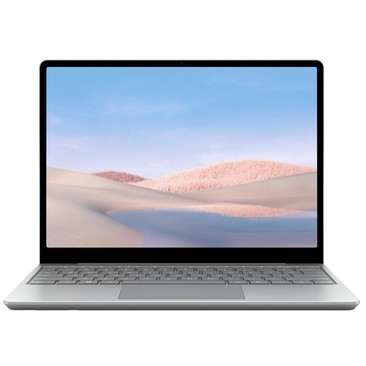 Microsoft Surface Laptop Go 12.4" 2020 Core i5 8/128 GB SSD W10H ‎THH-00009 QWERTY silber - Ohne Vertrag