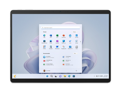 Surface Pro 9 SQ3 8GB/256GB silber