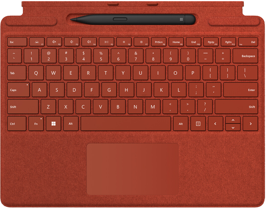 Microsoft Surface Pro Signature Keyboard + Slim Pen 2 rot - Ohne Vertrag