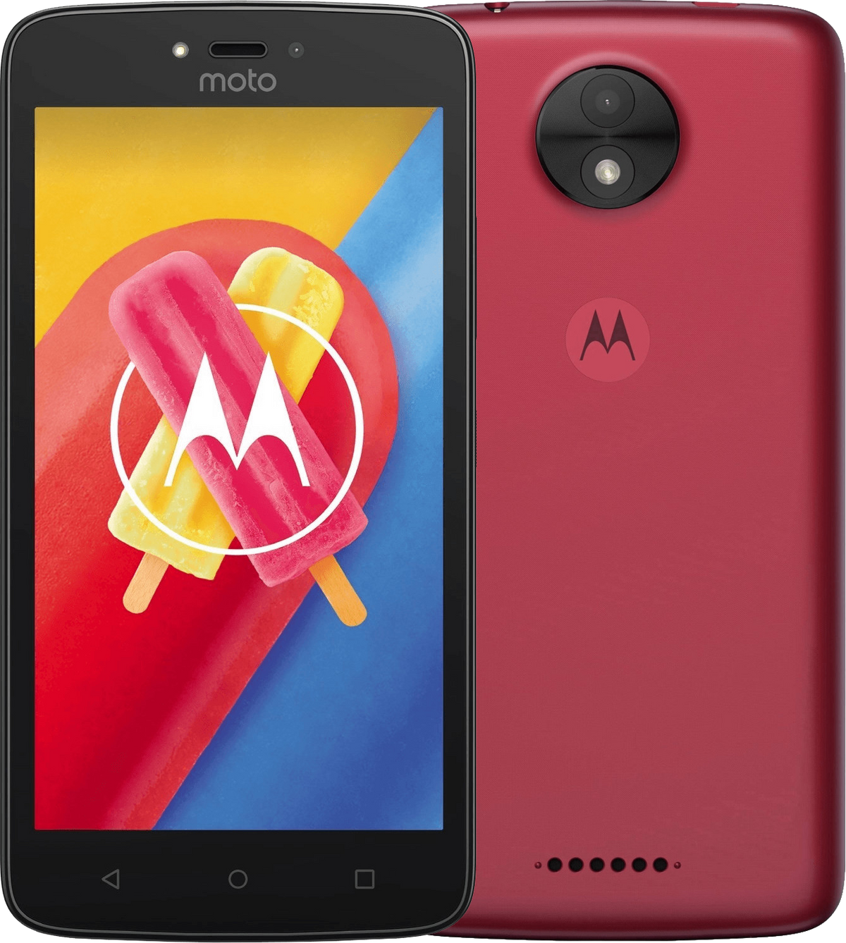 Motorola Moto C (XT1754) rot - Ohne Vertrag