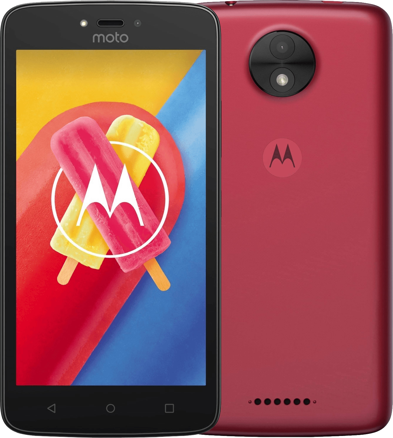 Motorola Moto C (XT1754) rot - Ohne Vertrag