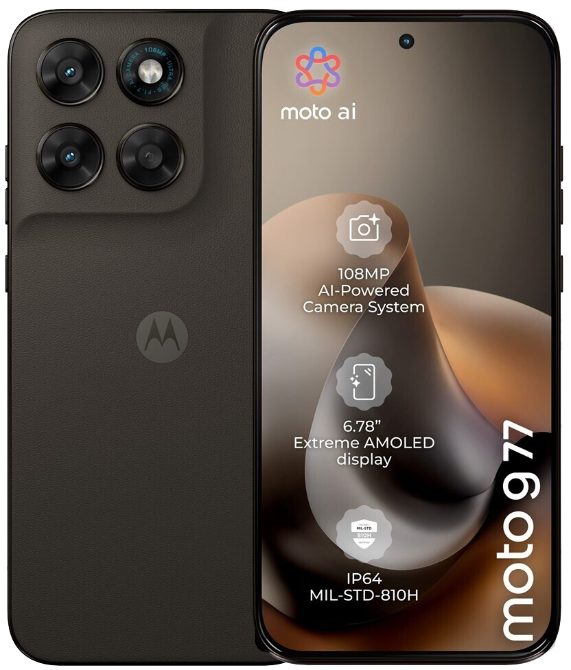 Motorola Moto G77 5G Dual-SIM schwarz - Ohne Vertrag