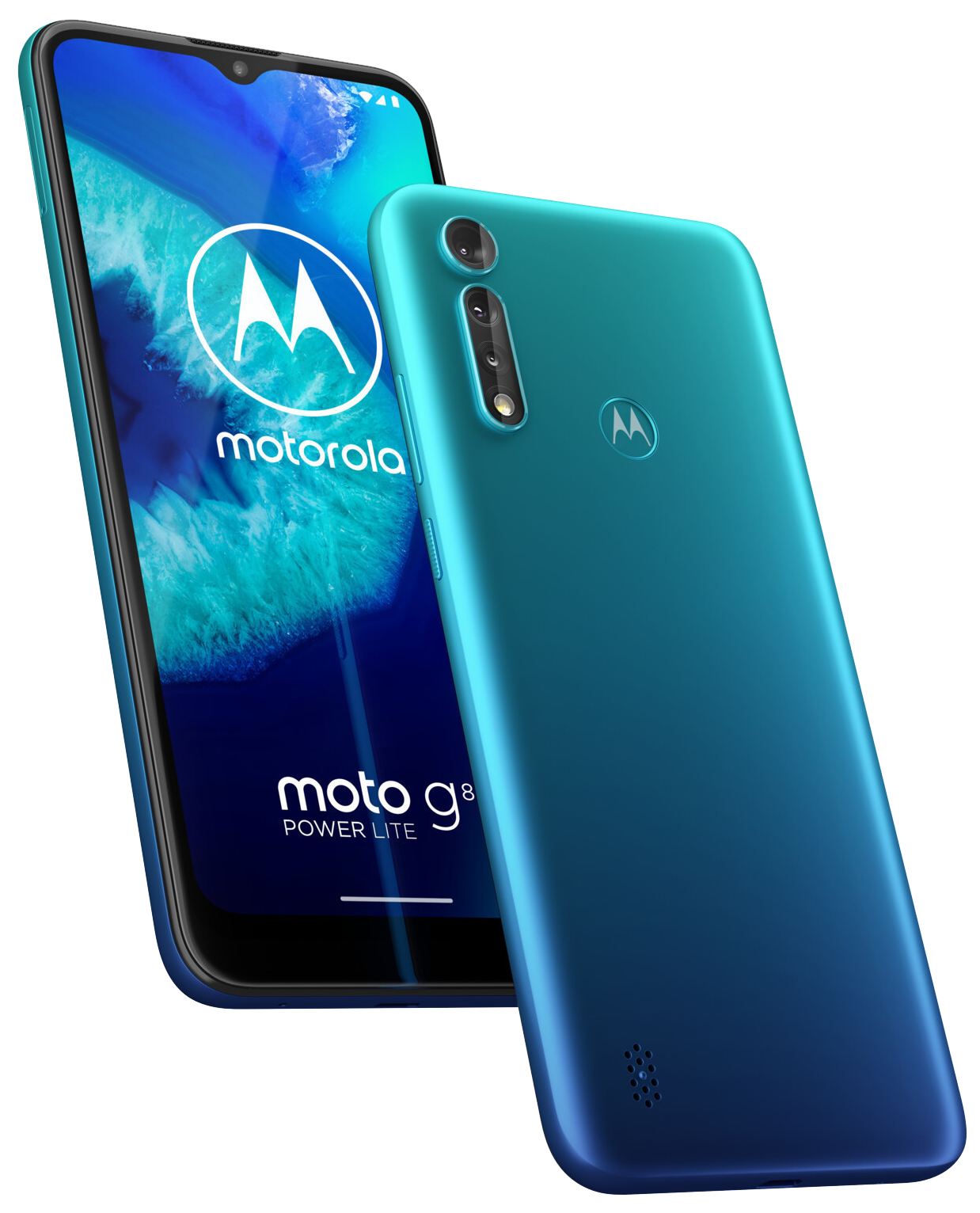 Motorola Moto G8 Power Lite Dual-SIM türkis - Ohne Vertrag