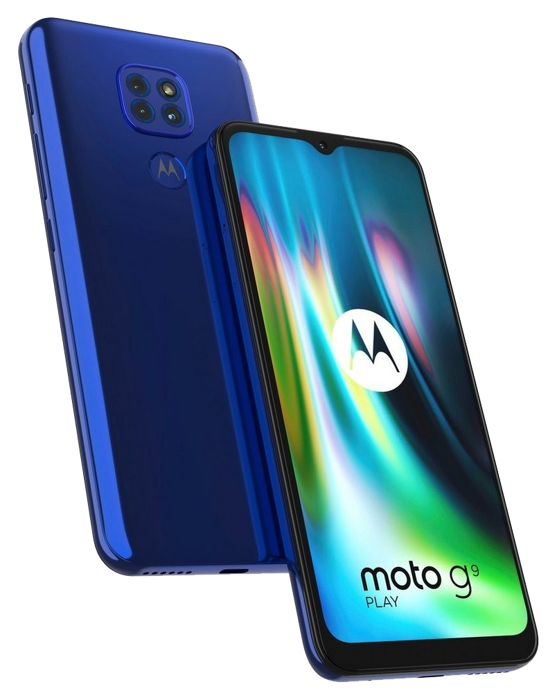 Motorola Moto G9 Play blau - Onhe Vertrag