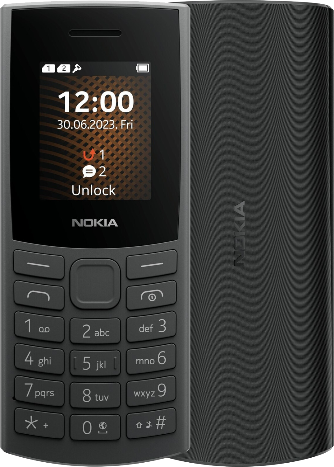 Nokia 105 4G (2023) Dual-SIM schwarz - Ohne Vertrag
