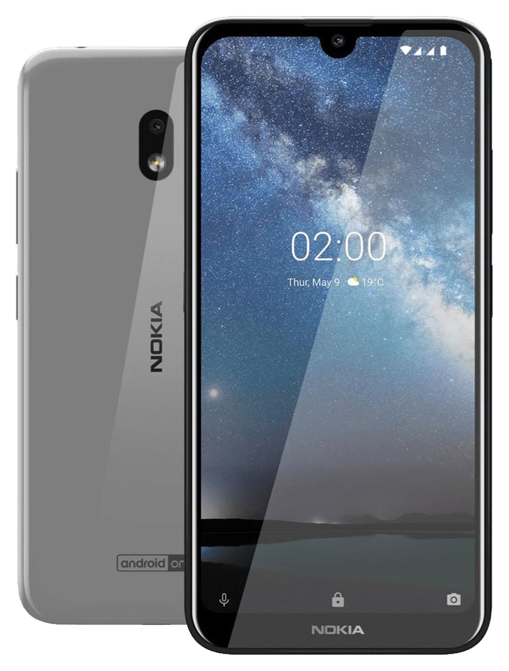 Nokia 2.2 Dual-SIM silber - Ohne Vertrag