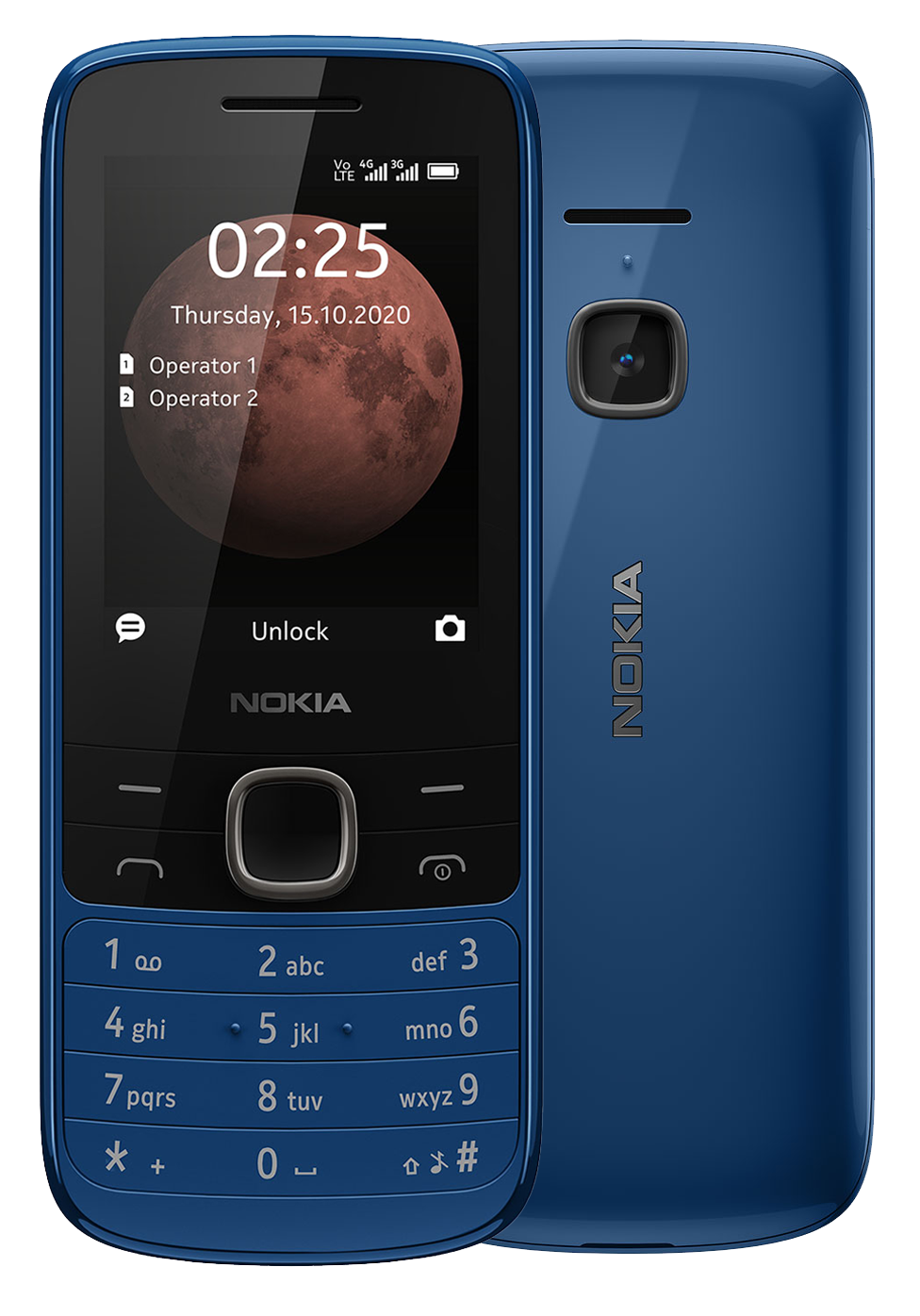 Nokia 225 4G Dual-SIM blau - Ohne Vertrag