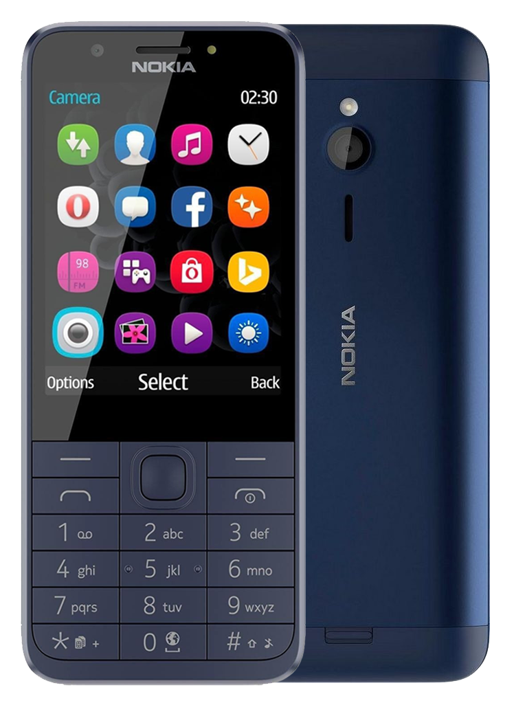 Nokia 230 Dual-SIM blau - Ohne Vertrag
