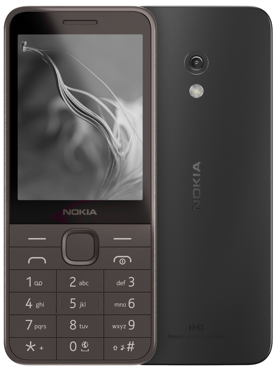 Nokia 235 4G (2024) Dual-SIM schwarz - Ohne Vertrag
