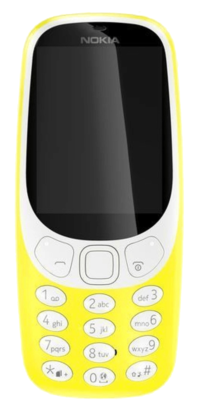 Nokia 3310 (2017) Dual-SIM gelb - Onhe Vertrag