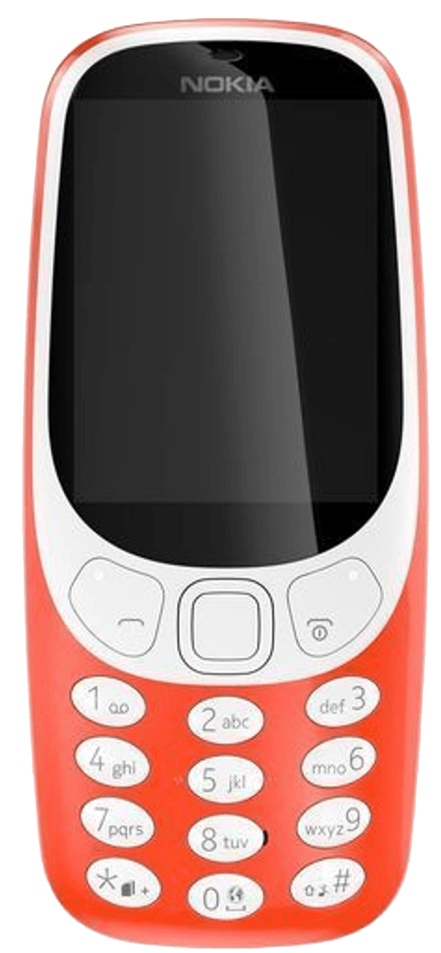 Nokia 3310 (2017) Dual-SIM rot - Onhe Vertrag