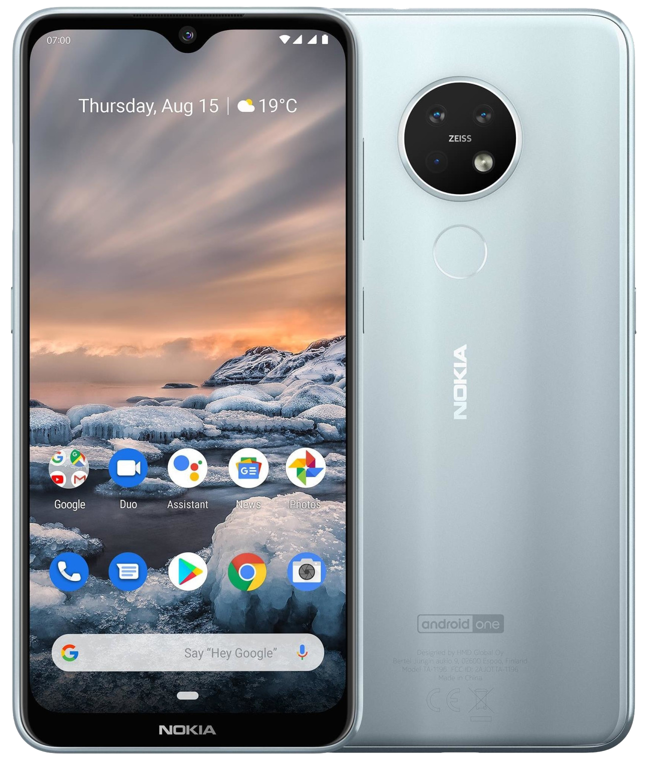 Nokia 7.2 Dual-SIM silber - Ohne Vertrag