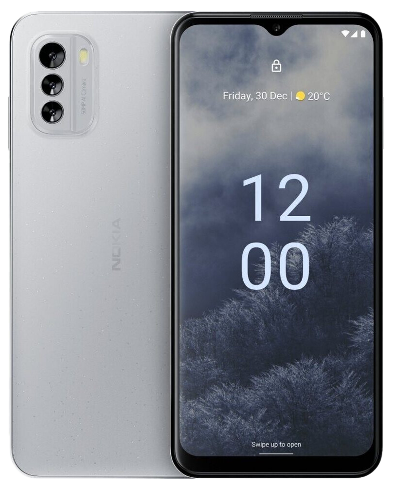 Nokia G60 5G Dual-SIM silber - Ohne Vertrag