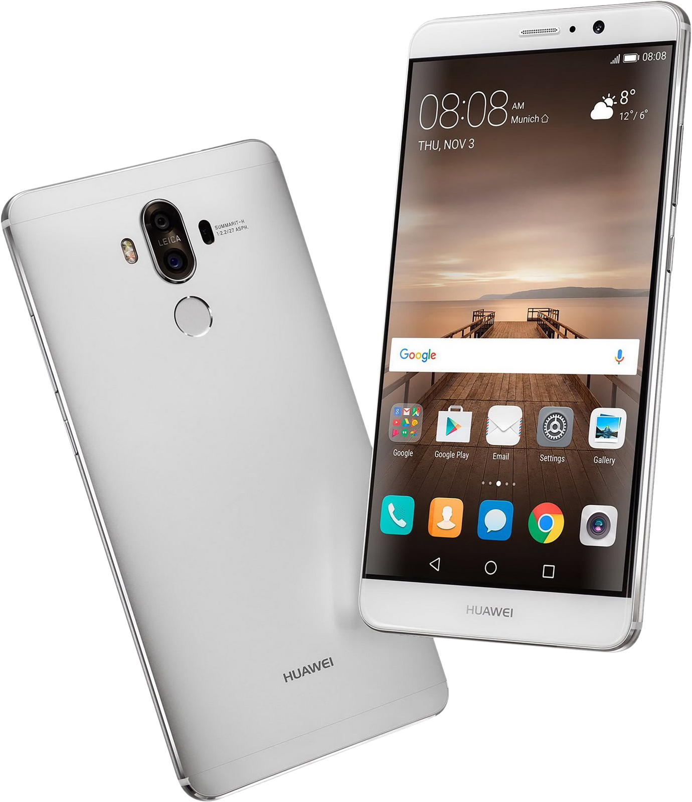 Huawei Mate 9 Dual-SIM silber - Ohne Vertrag