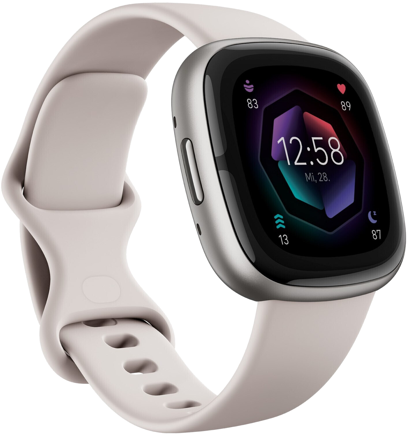 Fitbit Sense 2 silber - Ohne Vertrag