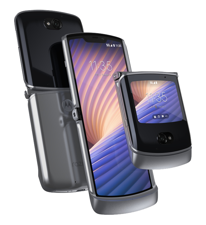 Motorola Razr 5G silber - Ohne Vertrag