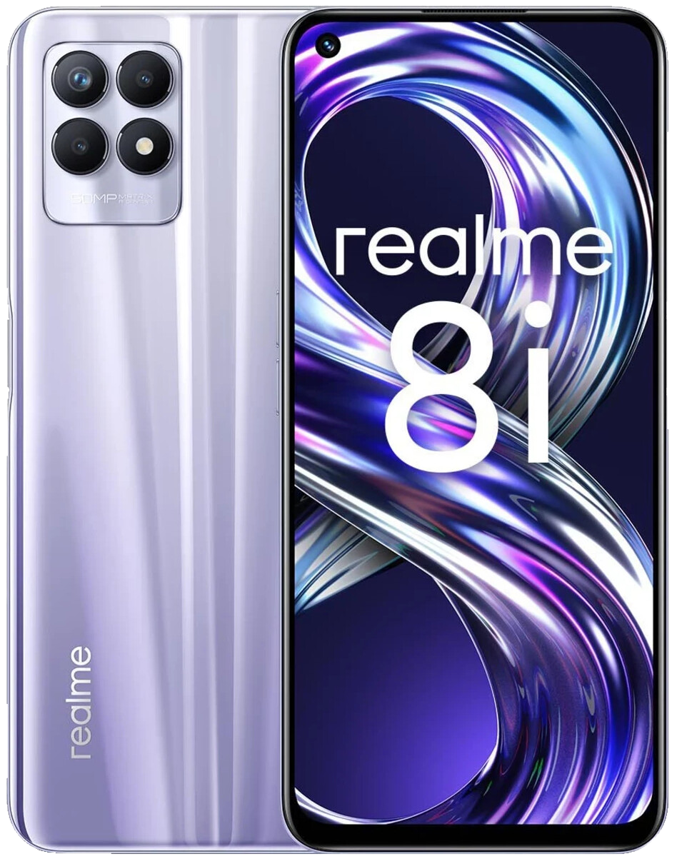 Realme 8i Dual-SIM lila - Ohne Vertrag