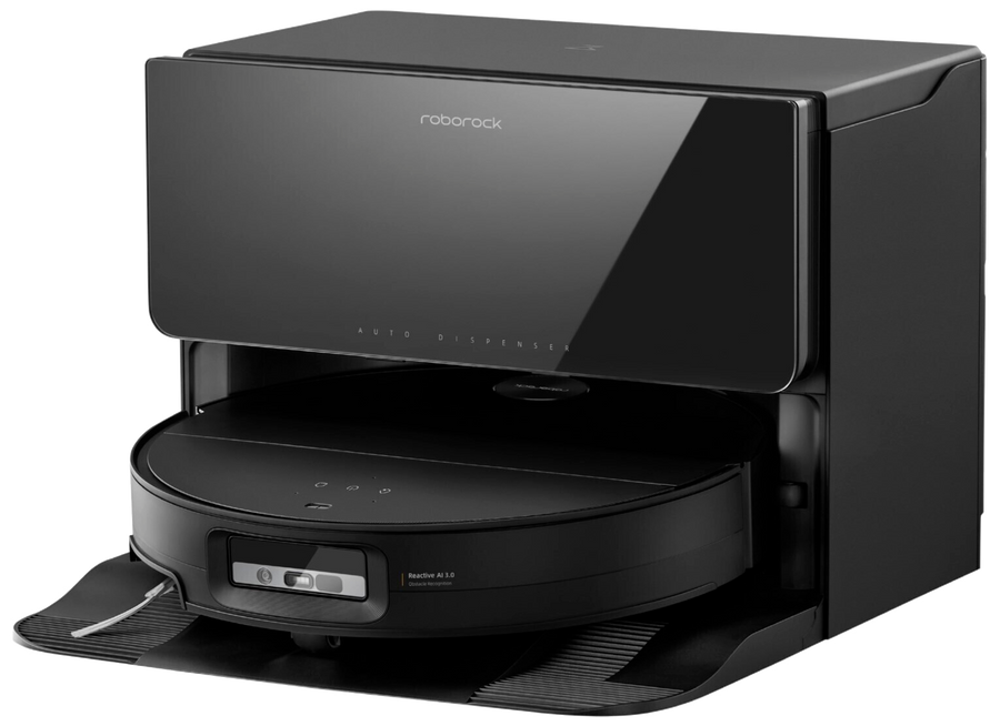 Roborock Saros 10 Saugroboter mit Wasseranschluss Black Saugroboter - Ohne Vertrag