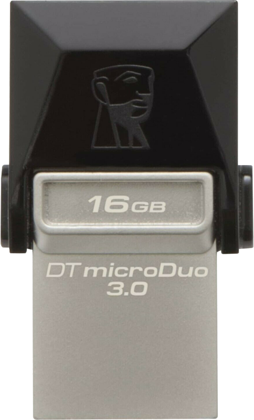 Kingston DataTraveler MicroDuo USB 3.0 16 GB schwarz - Ohne Vertrag