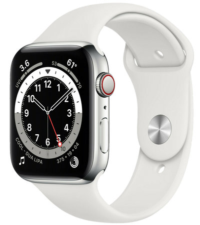 Watch 6 LTE Silber Edelstahl 44mm M09D3