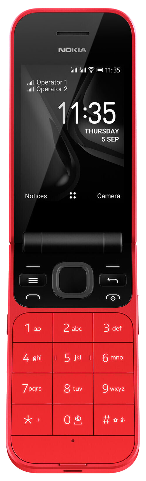 Nokia 2720 Flip Dual-SIM rot - Ohne Vertrag