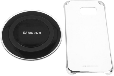 Starter Kit Wireless Charger & S6 Clear Cover EP-WG920