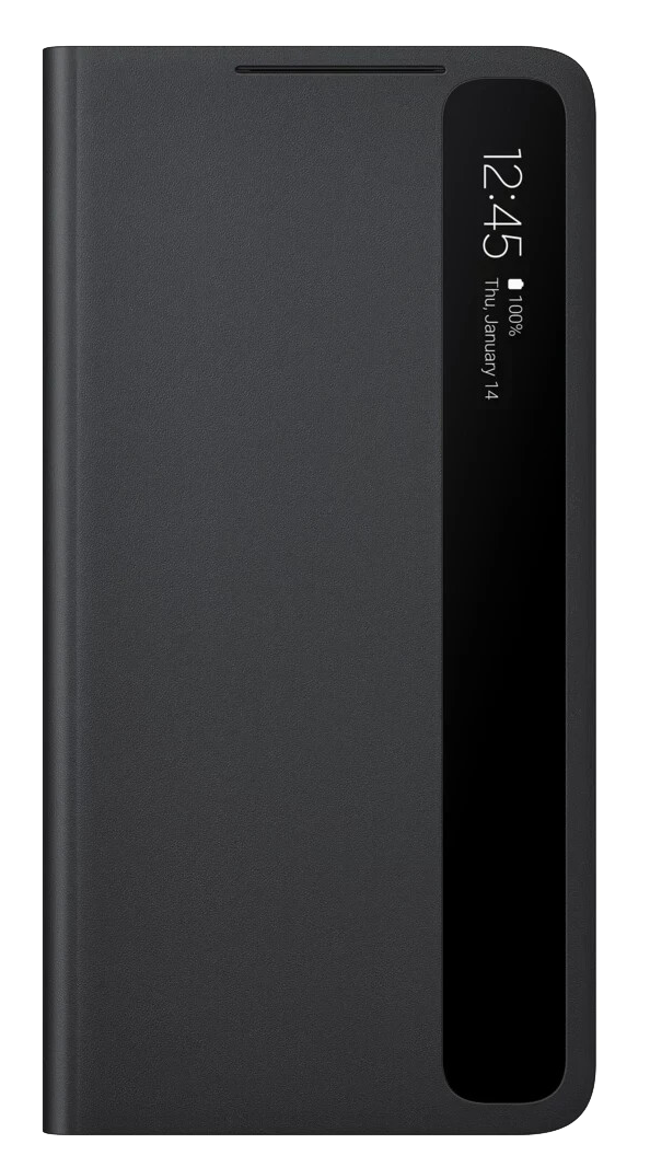 Samsung Clear View Cover mit S Pen (Galaxy S21 Ultra) schwarz - Ohne Vertrag