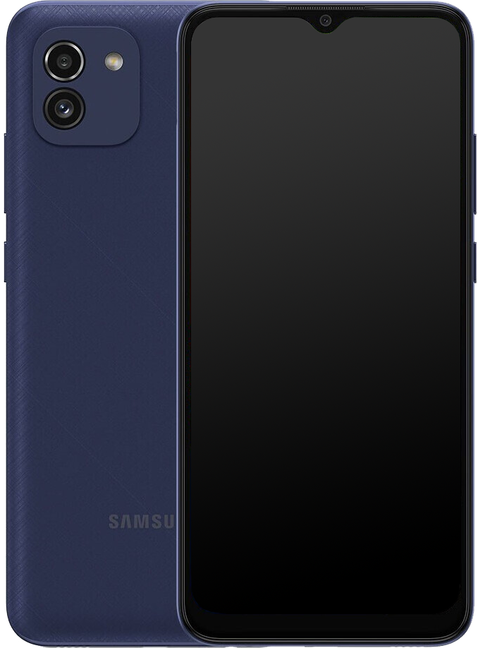 Samsung Galaxy A03 Dual-SIM blau - Onhe Vertrag