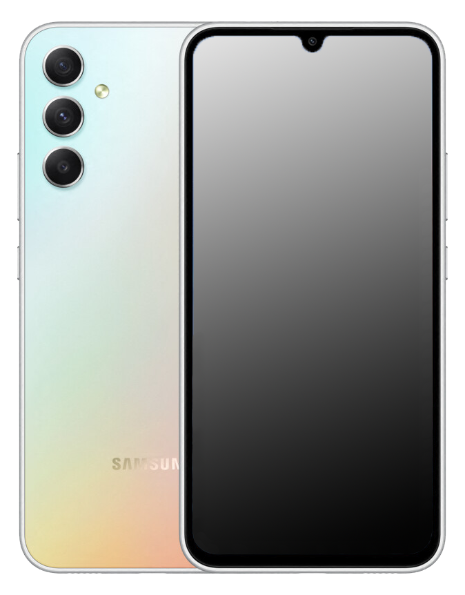 Samsung Galaxy A34 5G Dual-SIM silber - Ohne Vertrag