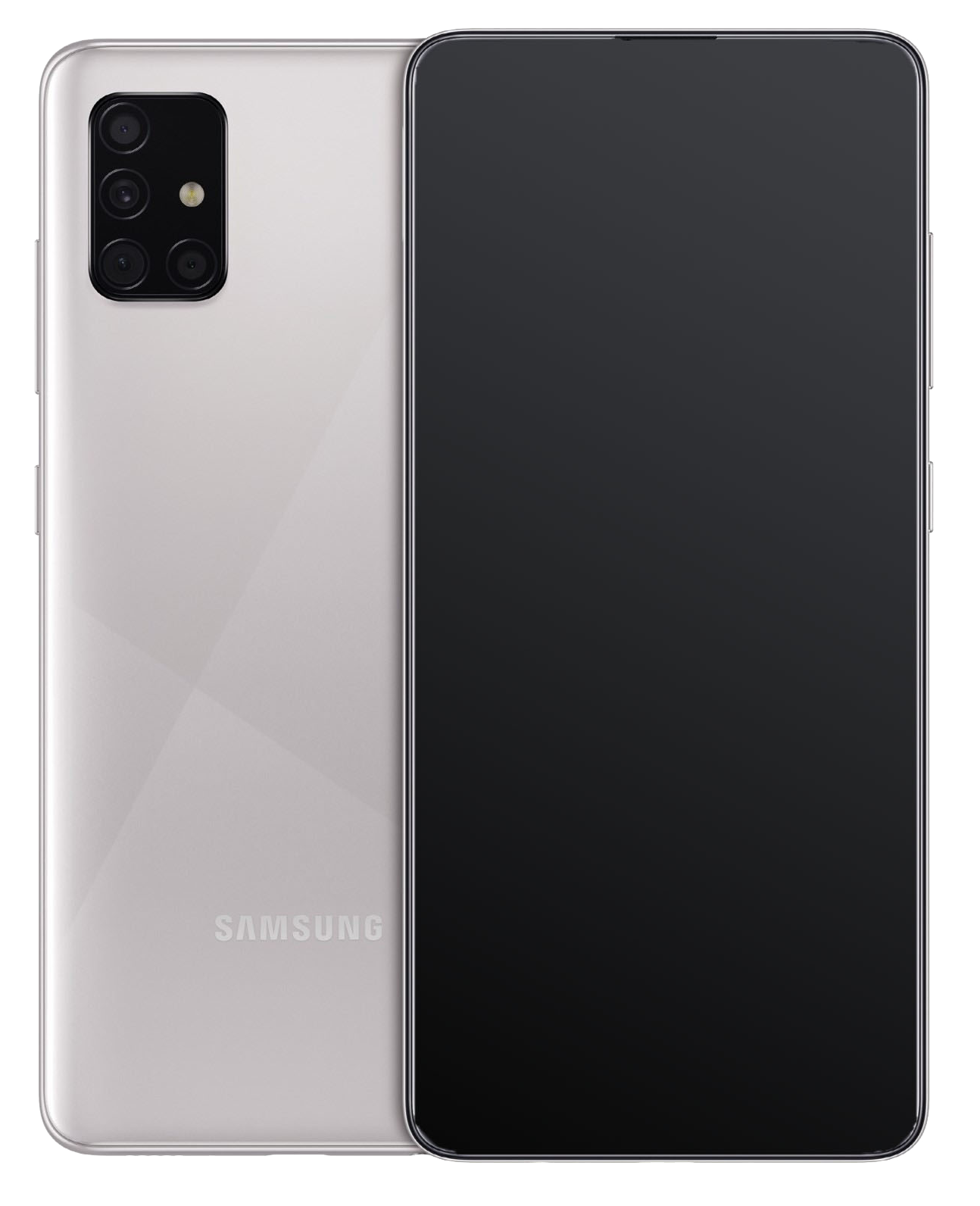 Samsung Galaxy A51 Dual-SIM silber - Ohne Vertrag