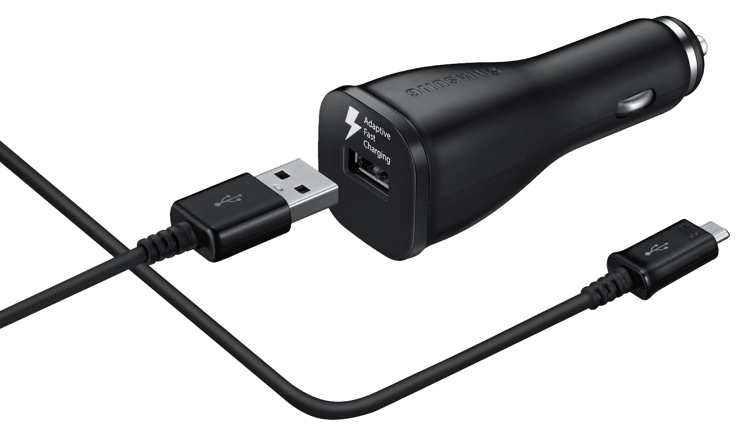 Samsung Car Adapter (15W) Mirco usb Cable schwarz - Ohne Vertrag