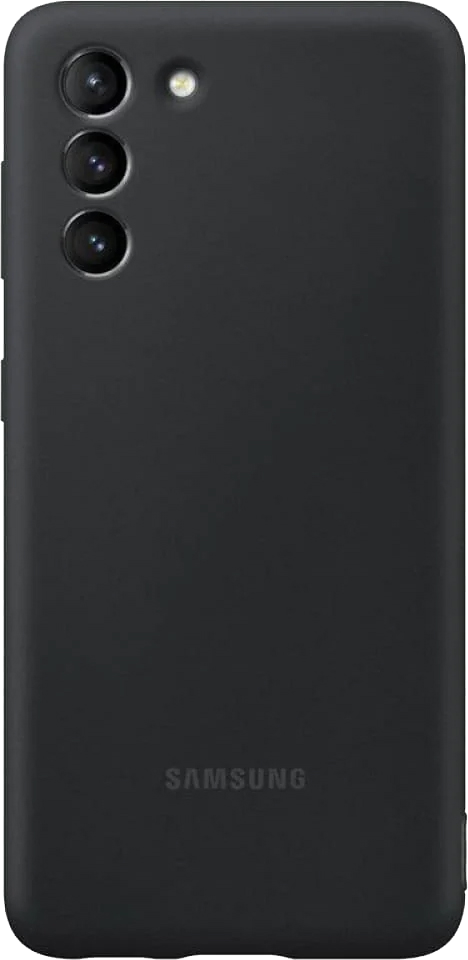 Samsung Silicone Cover (Galaxy S21) schwarz - Ohne Vertrag