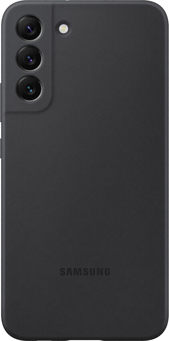Samsung Silicone Cover (Galaxy S22 Plus) schwarz - Ohne Vertrag
