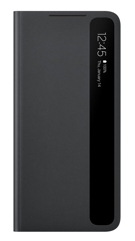 Samsung Smart Clear View Cover (Galaxy S21) schwarz - Ohne Vertrag